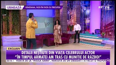 Drumul neștiut spre celebritate a lui Claudiu Bleonț: În timpul armatei am tras cu muniție de război