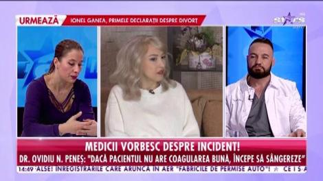 Doctor Ovidiu Peneș, despre starea Andreei Bălan: Sângerarea poate apărea de la o ora la alta