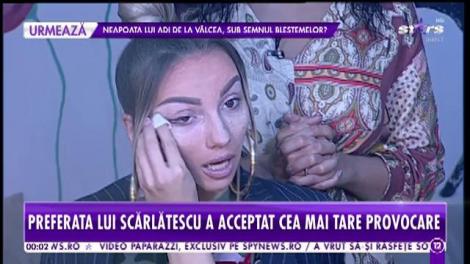 Angi Moisescu, cea mai sexy animatoare de la Chefi la cuțite, a acceptat să se demachieze în platoul Agenției Vip