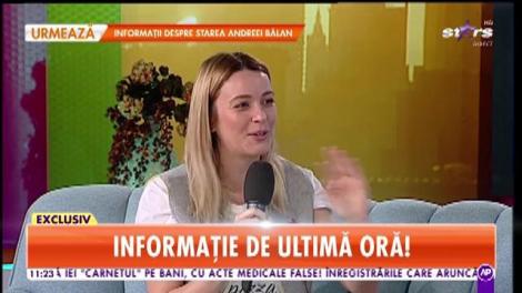 Diana Dumitrescu, ultima apariție la TV înainte să nască: M-am îngrășat deja 5 kilograme