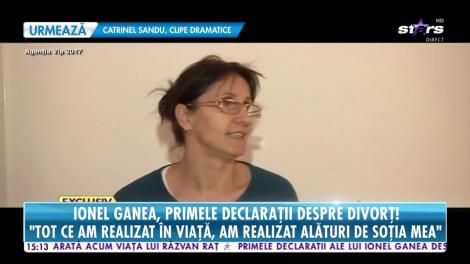 Ionel Ganea, primele declaraţii despre divorţ! Şi-a gonit fostul fotbalistul soţia din căminul conjugal?
