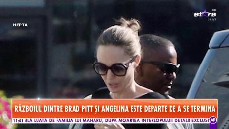 Războiul dintre Brad Pitt şi Angelina Jolie, departe de a se fi încheiat