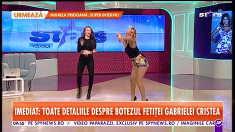 Zizik, provocată la un super-battle de dans. Cum s-a descurcat asistenta sexy de la Star Matinal