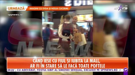 Andrei Ștefănescu este un bărbat model. Ce face când iese cu fiul și iubita la mall