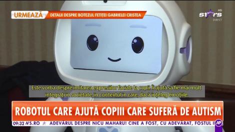 Robotul care ajută copiii care suferă de autism