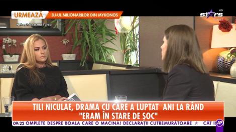 Tili Niculae, drama cu care a luptat ani la rând: Boala mea s-a declanșat acum zece ani