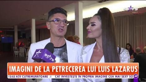 Imagini de la petrecerea lui Luis Lazarus. Cele trei secrete care îl menţin mereu tânăr şi neliniştit