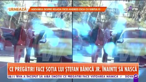 Imagini exclusive cu graviduţa Lavinia Pârva. Ce pregătiri face soţia lui Ştefan Bănică Junior înainte să nască