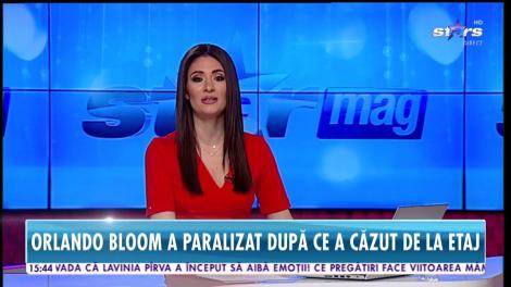 Orlando Bloom a paralizat, timp de trei zile, după ce a căzut de la etaj. Actorul avea 21 de ani când s-a întâmplat accidentul