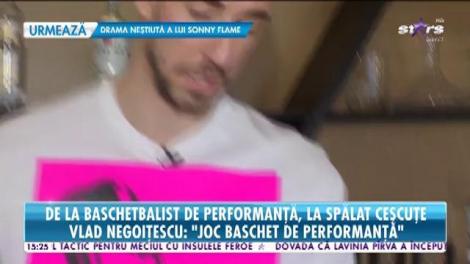 Vlad Negoițescu, de la baschetbalist de performanţă, la spălat ceșcuțe. Regulile unui campion pentru a reuși în afaceri