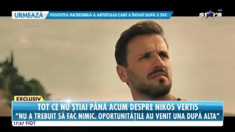 Tot ce nu știai despre Nikos Vertis: Dacă văd o fată frumoasă îi fac cu ochiul, cum fac grecii
