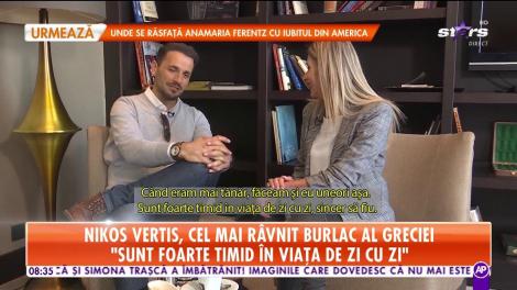 Interviu în exclusivitate cu Nikos Vertis, cel mai râvnit burlac din Grecia. Cum a ajuns unul dintre cei mai cunoscuți artiști din lume