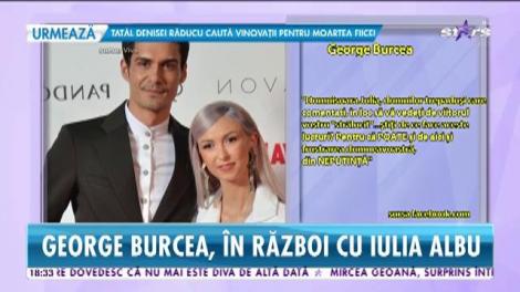 George Burcea, în război cu Iulia Albu. Celebrul designer i-a adresat vorbe urâte Andreei Bălan