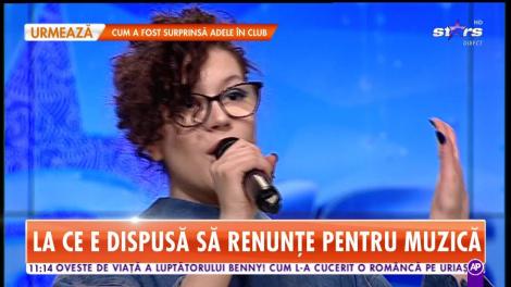 Cleopatra Stratan cântă, la Star Matinal, melodia Pupă-mă