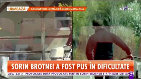 Sorin Brotnei, surprins în ipostaze emoţionante. Și-a luat fetița și-au ieșit la plimbare