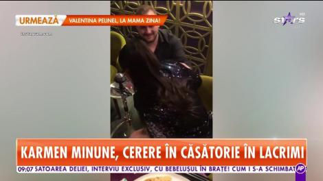 Se anunţă cea mai mare nuntă în showbizul românesc! Karmen Minune a fost cerută de soţie!