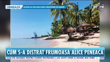 Alice Peneacă a plecat într-un concediu de lux! Frumoasa şatenă are parte de un răsfăţ total într-o destinaţie de vis!