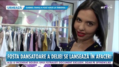 Fosta dansatoare a Deliei se lansează în afaceri