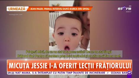 Sora Deliei a bifat şi prima şedinţă foto cu bebelușii ei