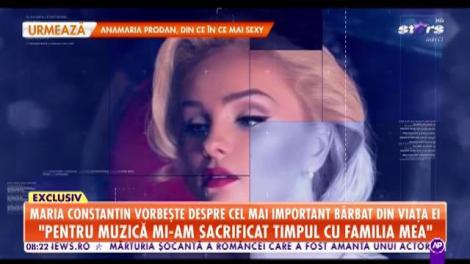 Maria Constantin vorbește despre cel mai important bărbat din viaţa ei: Tata a fost mentorul meu