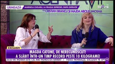 Magda Catone s-a transformat total. A slăbit într-un timp record peste zece kilograme