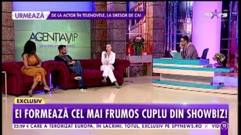 Ei formează cel mai frumos cuplu din showbiz. Bogdan Vlădău și Gina Chirilă, testul iubirii, în direct, la Agenția VIP