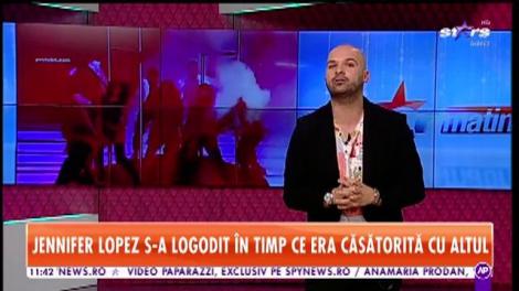 Jennifer Lopez s-a logodit în timp ce era căsătorită cu altul