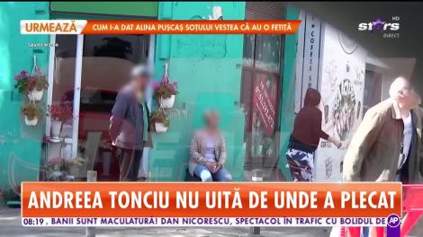 Andreea Tonciu s-a întors la viaţa ei din trecut! Bruneta lucrează din nou la florărie