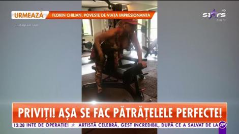 Anda Adam arată din ce în ce mai bine. S-a spus că ar fi însărcinată, dar nici vorbă de așa ceva