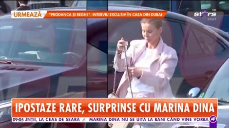 Ce sumă a spart Marina Dina la shopping