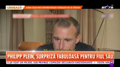 Philip Plein, surpriză fabuloasă pentru fiul său