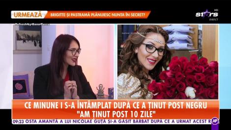 Ce minune i s-a întâmplat Danei Roba după ce a ținut post negru