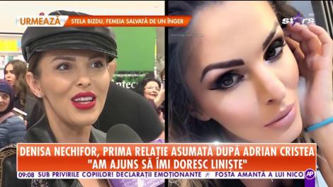 Denisa Nechifor, prima relație asumată după Adrian Cristea