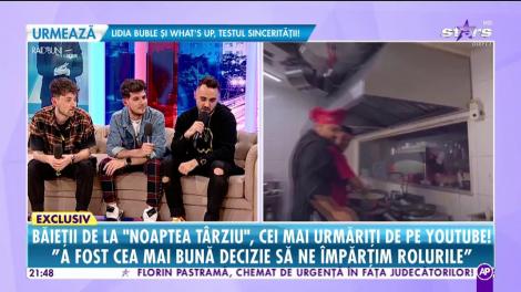 Băieţii de la "Noaptea Târziu", cei mai urmăriţi pe Youtube! Cum îşi aleg "victimele"