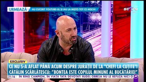 Cătălin Scărlătescu, despre cele mai grele momente din viaţa lui: "Mi-a luat foc bucătăria şi îmi faceam selfie"