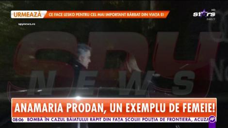 Anamaria Prodan, întâlnire la nivel înalt, la un restaurant de lux din Capitală