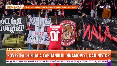 Povestea de film a căpitanului dinamovist, Dan Nistor! Era paznic și a ajuns unul dintre cei mai buni fotbaliști români