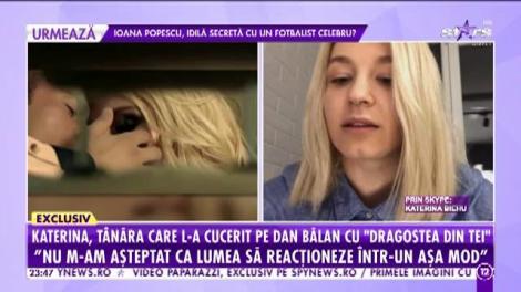Katerina Biehu, artista care l-a cucerit pe Dan Bălan cu "Dragostea din tei", vorbeşte despre participarea la X Factor!