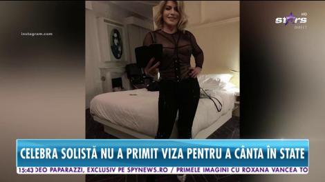 Loredana Groza, interzisă în America! Celebra solistă nu a primit viza pentru a cânta în Statele Unite