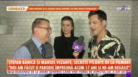 „El mă provoacă. Ne cățărăm unul pe altul”. Ștefan Bănică și Marius Florea Vizante, dezvăluiri de la filmările pentru „Liber ca pasărea cerului”