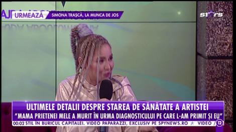 Ultimele detalii despre starea de sănătate a Alessiei! "Mama prietenei mele a murit din cauza diagnosticului pe care l-am primit şi eu!"