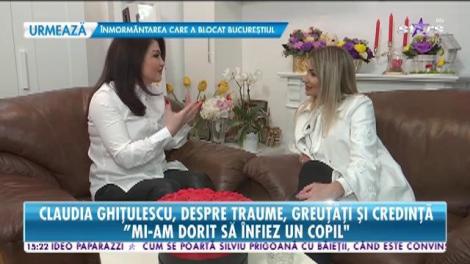 Claudia Ghiţulescu a ajuns în pragul disperării! A crezut că este însărcinată, dar a primit numeroase lovituri