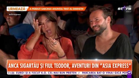 Cele mai amuzante imagini cu Anca Sigartău și fiul Teodor, din aventura Asia Express