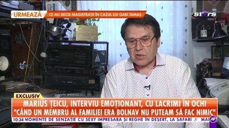 Marius Ţeicu, interviu cu lacrimi în ochi: "Începutul meu în muzică a fost uşor"