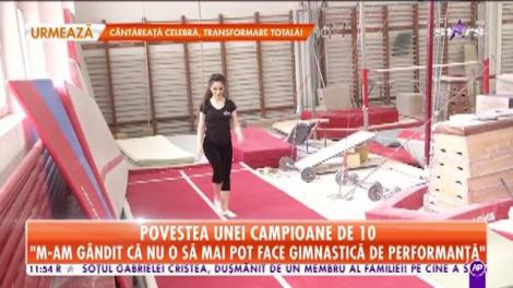 Povestea unui campioane de 10! O accidentare i-a încheiat cariera de gimnastă şi s-a apucat de machiaj