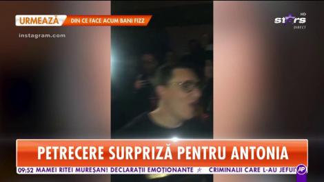 Alex Velea a pus la cale o petrecere surpriză pentru Antonia