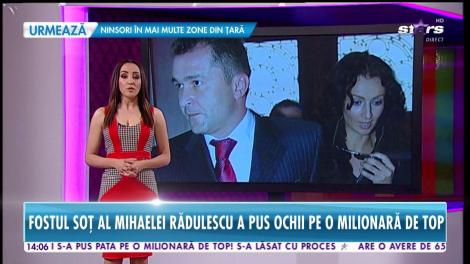Fostul soţ al Mihaelei Rădulescu a pus ochii pe o milionară de top. S-a lăsat cu un proces răsunător!