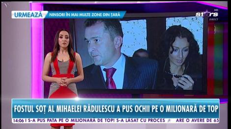 Fostul soţ al Mihaelei Rădulescu a pus ochii pe o milionară de top. S-a lăsat cu un proces răsunător!