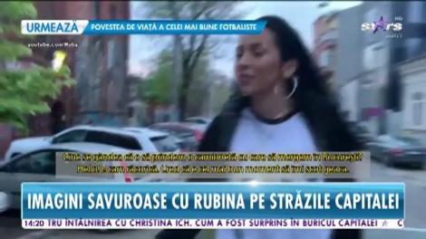 Ruby a făcut autostopul în București, ca în Asia Express! „Nu îmi vine să cred că fac asta” - Video