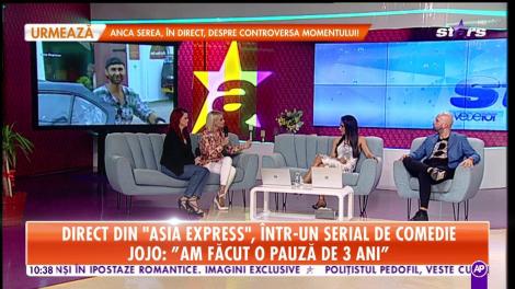 Jojo, noi dezvăluiri din culisele Asia Express! Ce s-a întâmplat, de fapt, cu Paul Ipate. „Nu am crezut că este atât de grav”